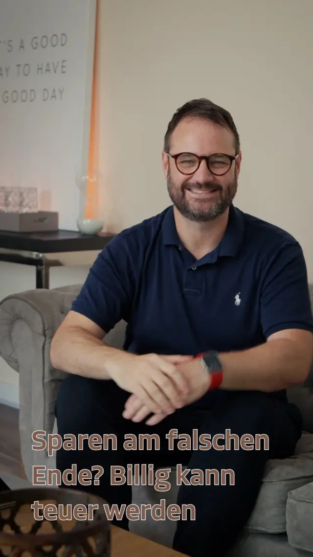 Billig heißt nicht immer besser – besonders bei Versicherungen!

Wer nur auf den Preis schaut, riskiert im Schadenfall oft hohe Kosten. Eine günstige Police kann Lücken haben oder Leistungen stark begrenzen – im Ernstfall können mehrere Tausend Euro fehlen. 😟

✅ Tipp: Setze auf Qualität statt nur auf Preis. Eine gute Versicherung schützt dich wirklich, wenn es drauf ankommt.

Schreibe mir oder kommentiere 👂🤟wenn du wissen willst, wie du dich für den Ernstfall schützt!

#Versicherung #Finanzberatung #Versicherungsschutz #SicherheitImErnstfall #Finanztipps #Geldanlage #SchutzFürAlle #Versicherungstipps #Finanzplanung
#Gehörlos #DeafCommunity #DGS #BarrierefreieBeratung #DeafFinance #DeafLife #InklusiveBeratung #Coda #GehörlosFinanzen #Taub #DVAG